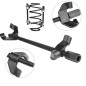 Presa pentru arcuri auto si amortizoare, lungime 38 cm, otel, set 2 buc Presa pentru arcuri auto si amortizoare, lungime 38 cm, otel, set 2 buc