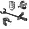 Presa pentru arcuri auto si amortizoare, lungime 38 cm, otel, set 2 buc