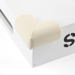 Protectie colturi mobila si muchii, set 10 accesorii spuma, 5.5x3.8 cm
