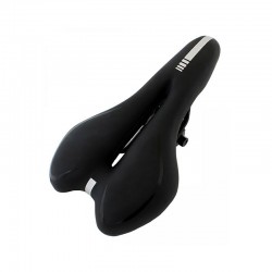 Scaun bicicleta, umplutura gel, marime universala, suspensie 2 tije otel