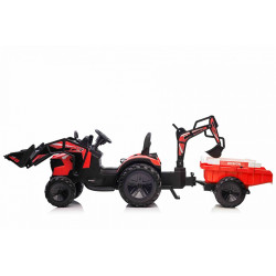 Buggy tractor electric cu trailer 720-T, 1 loc, AUX, roti spuma EVA