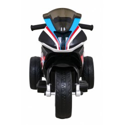 Motocicleta electrica BMW, sport, 12V/4,5Ah, roti plastic, lumina LED, scaun piele, muzica, greutate suportata 30 kg, rosu