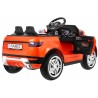 Masinuta electrica Range Rover, 12V, roti spuma EVA, 2 locuri, lumini LED, MP3, AUX, 103x63x58 cm, portocaliu