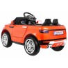 Masinuta electrica Range Rover, 12V, roti spuma EVA, 2 locuri, lumini LED, MP3, AUX, 103x63x58 cm, portocaliu