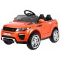 Masinuta electrica Range Rover, 12V, roti spuma EVA, 2 locuri, lumini LED, MP3, AUX, 103x63x58 cm, portocaliu Masinuta electrica Range Rover, 12V, roti spuma EVA, 2 locuri, lumini LED, MP3, AUX, 103x63x58 cm, portocaliu