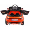 Masinuta electrica Range Rover, 12V, roti spuma EVA, 2 locuri, lumini LED, MP3, AUX, 103x63x58 cm, portocaliu