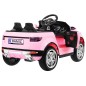 Masinuta electrica Range Rover, 12V, roti spuma EVA, 2 locuri, lumini LED, MP3, AUX, 103x63x58 cm, roz Masinuta electrica Range Rover, 12V, roti spuma EVA, 2 locuri, lumini LED, MP3, AUX, 103x63x58 cm, roz