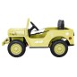 Masinuta electrica Jeep militar retro off road, 4x35W, 12V/7Ah, telecomanda, roti EVA, bluetooth, lumini, 110x56x56 cm, galben Masinuta electrica Jeep militar retro off road, 4x35W, 12V/7Ah, telecomanda, roti EVA, bluetooth, lumini, 110x56x56 cm, galben