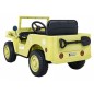 Masinuta electrica Jeep militar retro off road, 4x35W, 12V/7Ah, telecomanda, roti EVA, bluetooth, lumini, 110x56x56 cm, galben Masinuta electrica Jeep militar retro off road, 4x35W, 12V/7Ah, telecomanda, roti EVA, bluetooth, lumini, 110x56x56 cm, galben