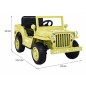Masinuta electrica Jeep militar retro off road, 4x35W, 12V/7Ah, telecomanda, roti EVA, bluetooth, lumini, 110x56x56 cm, galben Masinuta electrica Jeep militar retro off road, 4x35W, 12V/7Ah, telecomanda, roti EVA, bluetooth, lumini, 110x56x56 cm, galben
