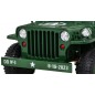 Masinuta electrica Jeep militar retro off road, 4x35W, 12V/7Ah, telecomanda, roti EVA, bluetooth, lumini, 110x56x56 cm, verde Masinuta electrica Jeep militar retro off road, 4x35W, 12V/7Ah, telecomanda, roti EVA, bluetooth, lumini, 110x56x56 cm, verde