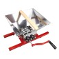 Zdrobitor manual pentru fructe, maxim 7 litri, cuva inox, otel Zdrobitor manual pentru fructe, maxim 7 litri, cuva inox, otel