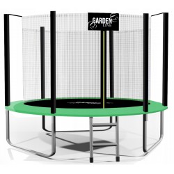 Trambulina copii, 252 cm diametru, plasa de protectie, scara acces, maxim 100 kg