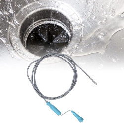 Sarpe pentru desfundat tevile, lungime 3 metri, maner ergonomic, capat in forma de arc