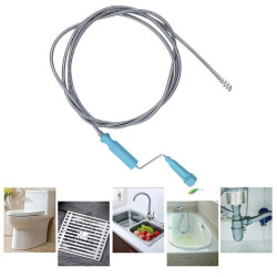 Sarpe pentru desfundat tevile, lungime 3 metri, maner ergonomic, capat in forma de arc