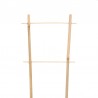 Suport pentru plante, din bambus, tip scarita, 4 nivele, inaltime 45 cm