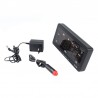 Ceas digital LED, afisaj verde 12/24h, data si temperatura, Caixing