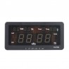 Ceas digital LED, afisaj verde 12/24h, data si temperatura, Caixing