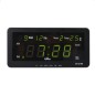 Ceas digital LED, afisaj verde 12/24h, data si temperatura, Caixing, resigilat Ceas digital LED, afisaj verde 12/24h, data si temperatura, Caixing, resigilat