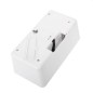 Ceas de birou auto flip, analogic, cifre arabe, alimentare baterii, alb, retro, RESIGILAT