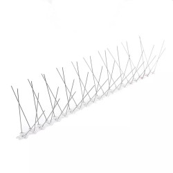 Banda tepi anti pasari, 4 randuri, lungime 50 cm, metal