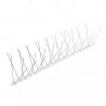 Banda tepi anti pasari, 4 randuri, lungime 50 cm, metal