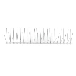 Banda tepi anti pasari, 4 randuri, lungime 50 cm, metal