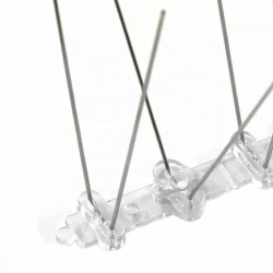 Banda tepi anti pasari, 4 randuri, lungime 50 cm, metal