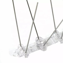 Banda tepi anti pasari, 4 randuri, lungime 50 cm, metal