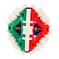 Joc constructie, set 252 blocuri, 4 brazi, autocolante, multiple culori Joc constructie, set 252 blocuri, 4 brazi, autocolante, multiple culori