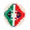 Joc constructie, set 252 blocuri, 4 brazi, autocolante, multiple culori