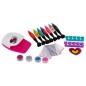 Set jucarie kit pentru decorarea unghiilor, alimentare baterii, plastic, multicolor