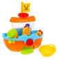 Barca pirat, jucarie baie, prindere cu ventuze, interactiva, multicolor Barca pirat, jucarie baie, prindere cu ventuze, interactiva, multicolor