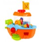 Barca pirat, jucarie baie, prindere cu ventuze, interactiva, multicolor Barca pirat, jucarie baie, prindere cu ventuze, interactiva, multicolor