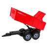 Tractor cu semiremorca si masina de intors fanul, plastic multicolor