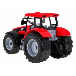 Tractor cu semiremorca si masina de intors fanul, plastic multicolor