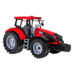 Tractor cu semiremorca si masina de intors fanul, plastic multicolor