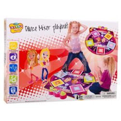 Covoras muzical Twister, 4 melodii, coregrafii de dans, conectare MP3, panou muzical cu afisaj