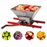Zdrobitor manual pentru fructe, maxim 7 litri, cuva inox, otel