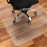 Covoras protectie pardoseala, pentru scaun de birou, 70x100 cm, 0.5 mm, PVC transparent, aspect mat