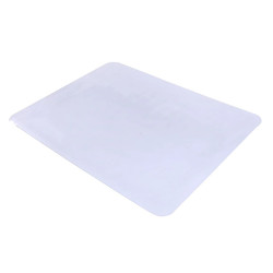 Covoras protectie pardoseala, pentru scaun de birou, 70x100 cm, 0.5 mm, PVC transparent, aspect mat