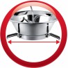 Masina de pasat rosii, 3 site interschimbabile, diametru 24 cm, inox alimentar