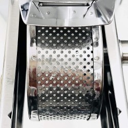 Masina de tocat si stors rosii Velocissima, inox alimentar, fixare pe masa, inaltime 27 cm