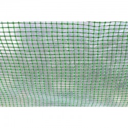 Folie protectie pentru solar 4x2.5x2 m, 8 ferestre cu plase anti-insecte, PE 140g/mp, verde