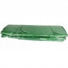 Folie protectie pentru solar 4x2.5x2 m, 8 ferestre cu plase anti-insecte, PE 140g/mp, verde