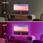 Banda LED RGB Smart Wi-Fi iOS, Android, 2.8 m, control vocal, sincronizare muzica, configurare simpla Banda LED RGB Smart Wi-Fi iOS, Android, 2.8 m, control vocal, sincronizare muzica, configurare simpla