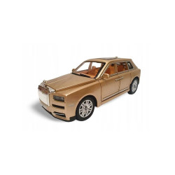 Macheta masina Rolls-Royce, efecte sonore si luminoase, usi mobile, scara 1:32, metal, 17x8 cm