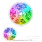 Banda LED RGB Smart Wi-Fi iOS, Android, 2.8 m, control vocal, sincronizare muzica, configurare simpla Banda LED RGB Smart Wi-Fi iOS, Android, 2.8 m, control vocal, sincronizare muzica, configurare simpla