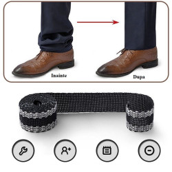 Banda termoadeziva pentru tivit, 1 m x 2.4 cm, usor de utilizat