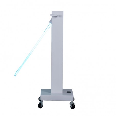 Lampa bactericida 100W, sterilizare UVC si ozon, telecomanda cu timer, 120 mp, portabila, brat mobil